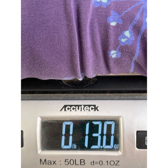 Boden Purple Floral Wrap Style Midi Dress Womens 4 R Stretch Party Boho Cottage - Picture 11 of 11